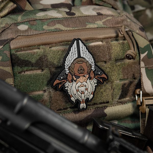 M-Tac нашивка Odin Tactical 3D PVC White/Coyote 51469003 фото