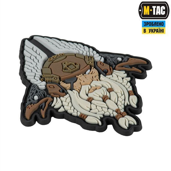 M-Tac нашивка Odin Tactical 3D PVC White/Coyote 51469003 фото