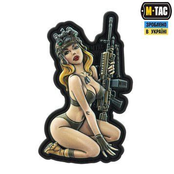M-Tac Patch Tactical Girl №5 PVC Olive