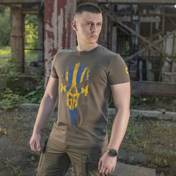 M-Tac Avenger T-shirt Olive/Yellow/Blue XS