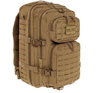 Tactical Backpack Mil-Tec Coyote LaserCut 36L