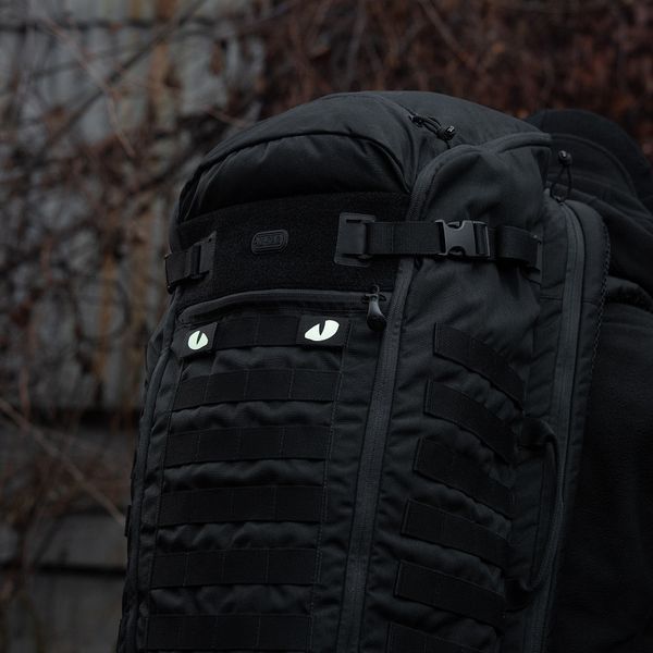 M-Tac Patch Tiger Eyes Laser Cut (Pair) Black