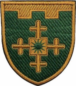 Шеврон 1 бригада територіальної оборони ім. Івана Богуна (кольоровий) TRO1 фото