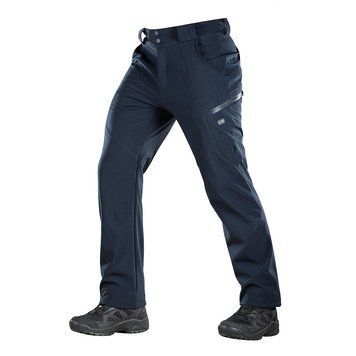 M-Tac брюки тактичні Soft Shell Winter Dark Navy Blue XS boetc172 фото