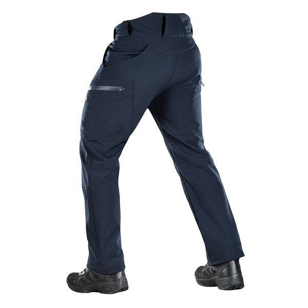 M-Tac spodnie taktyczne Soft Shell Winter Dark Navy Blue XS