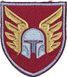 Naszywka 46 Oddzielna Brygada Aeromobilna maroon