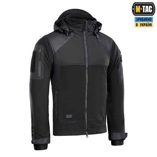 M-Tac kurtka taktyczna Norman Windblock Fleece Black