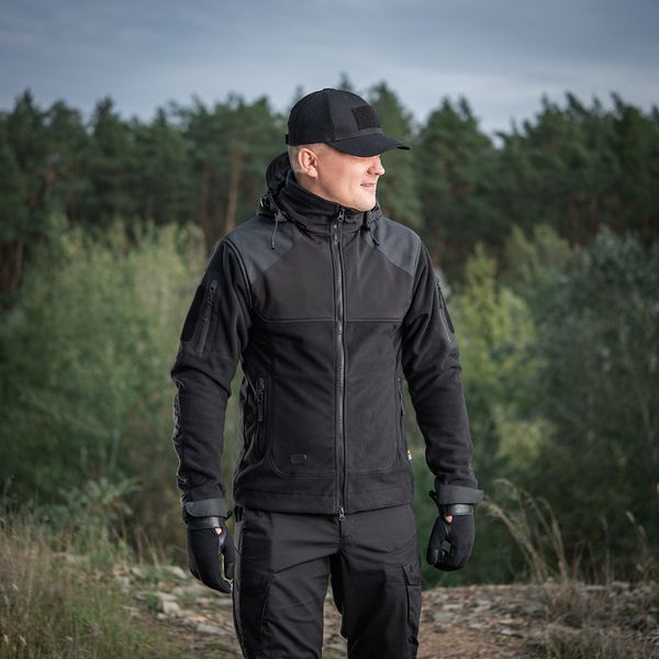 M-Tac kurtka taktyczna Norman Windblock Fleece Black
