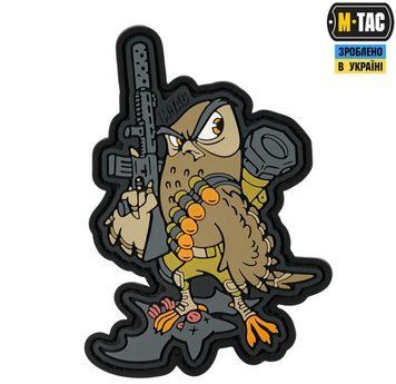 M-Tac нашивка Сова (PVC) 51348365 фото