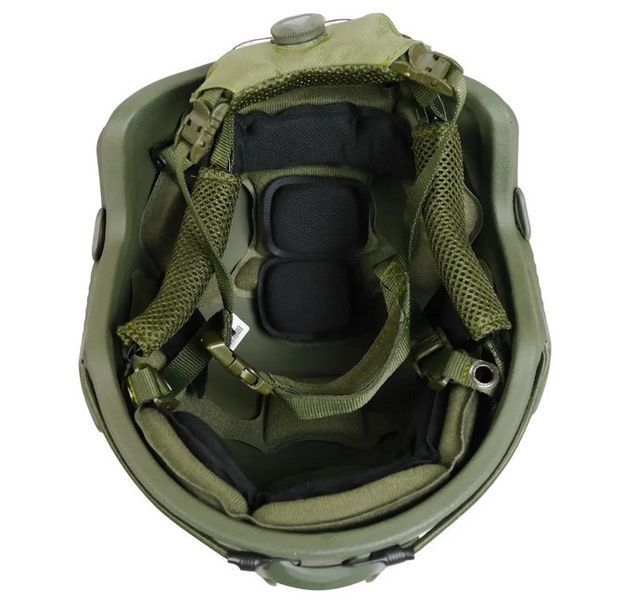 ШОЛОМ Кевларовий Fast NIJ IIIA Стандарт NATO Olive M 7010-М фото