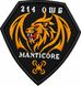 Шеврон 214 Manticore окремий штурмовий батальйон