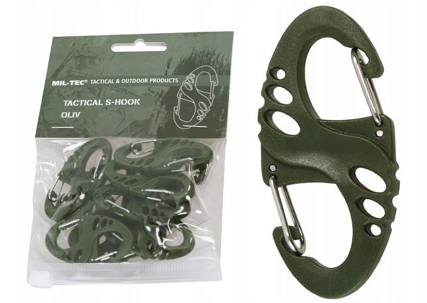 Карабін MIl-Tec S-Hook Олива 13458401 фото