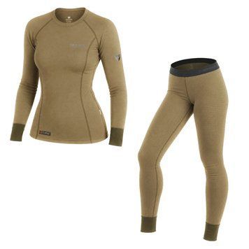 Жіноча тактична термобілизна CamoTec Pani Polarheat QS Tan 7298 XS СМТ7298xxl фото