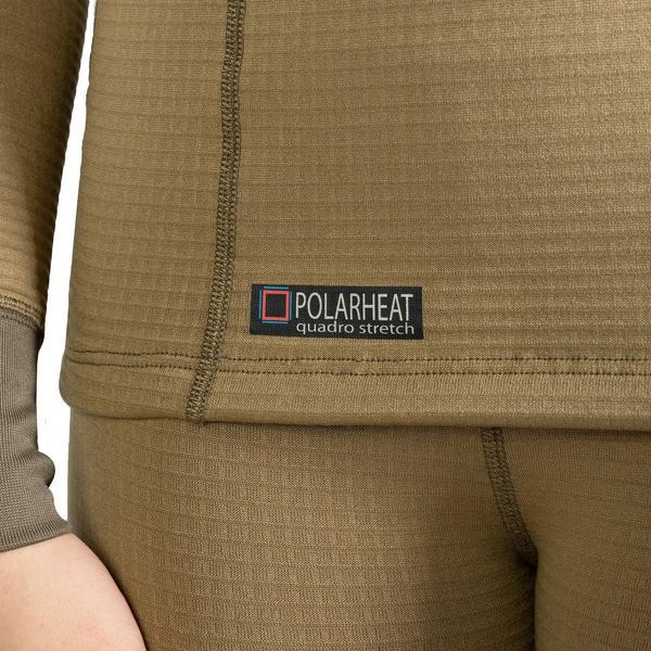 Жіноча тактична термобілизна CamoTec Pani Polarheat QS Tan 7298 XS СМТ7298xxl фото