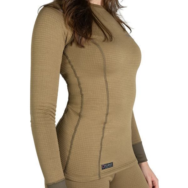 Жіноча тактична термобілизна CamoTec Pani Polarheat QS Tan 7298 XS СМТ7298xxl фото