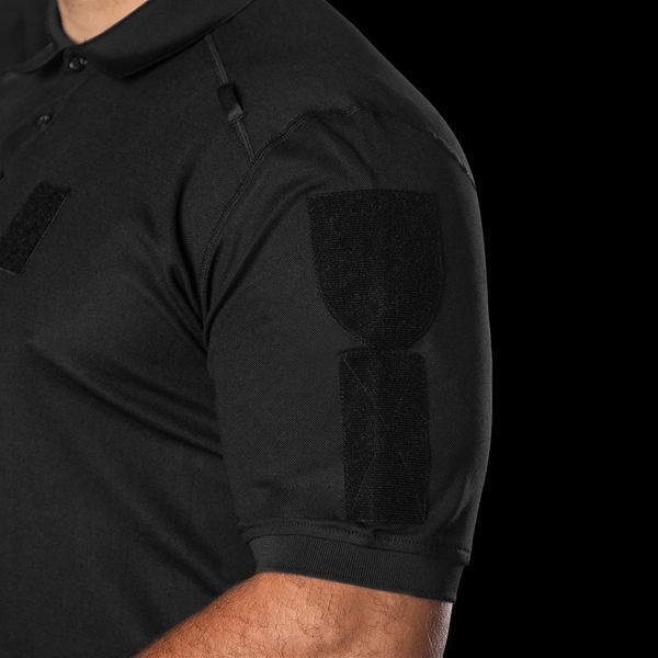 CamoTec Paladin 2.0 CoolPass Pique LT Polo Shirt Black