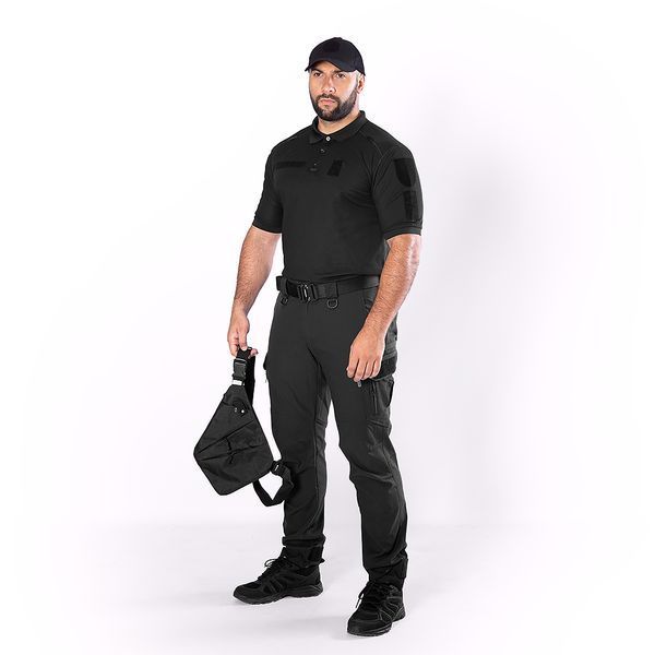 CamoTec Paladin 2.0 CoolPass Pique LT Polo Shirt Black