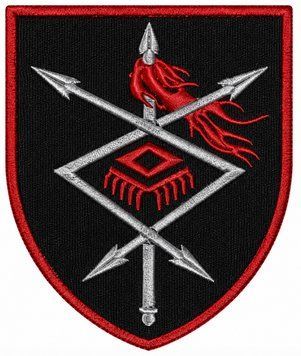 Шеврон Командування військ зв'язку та кібербезпеки trident40 фото