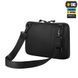 M-Tac Admin Bag Medium Elite with Velcro Hex Black