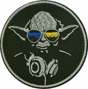 Naszywka Yoda oliwkowa