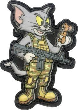 Naszywka Tom i Jerry PVC