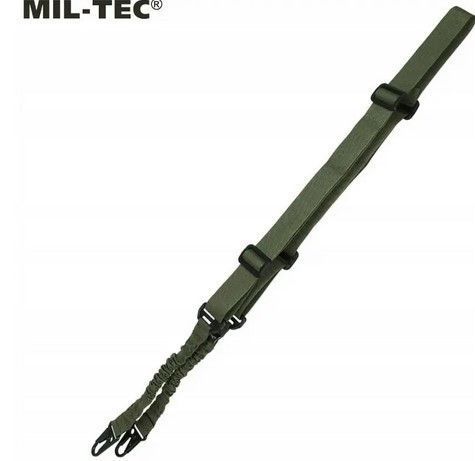 Ремінь 2-точковий Mil-Tec BUNGEE Olive 16185101 16185101 фото