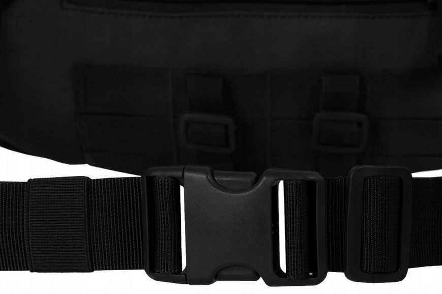 Сумка-бананка тактична TEXAR Black 43-WAB-BA-BL фото