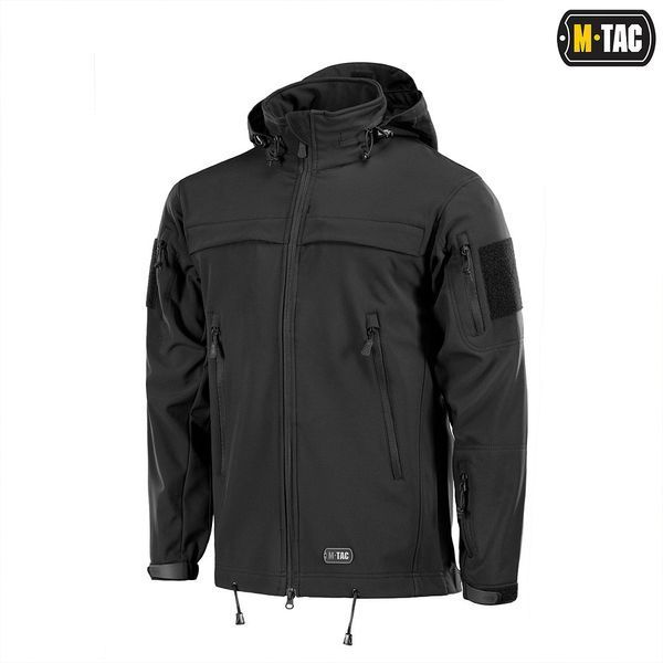 M-Tac kurtka taktyczna Soft Shell Police Black S