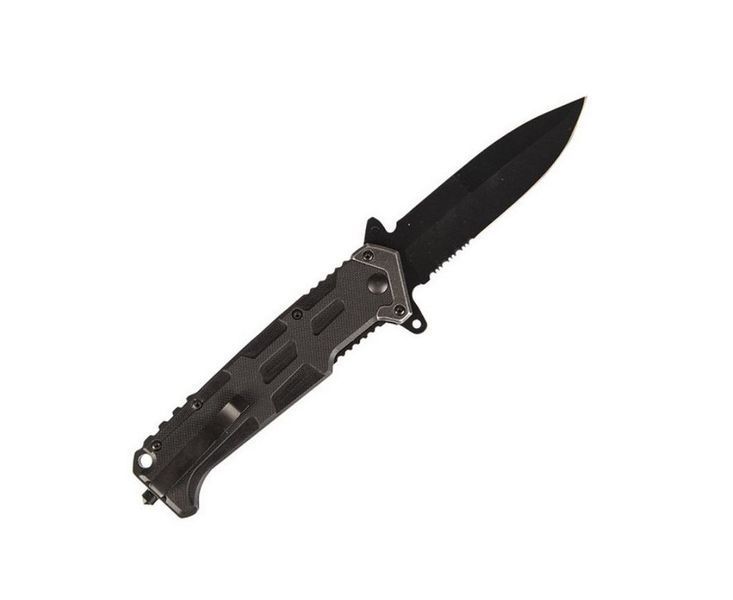 Ніж Mil-Tec Assault G10 Чорний 15325500 фото