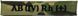 Naszywka Grupa krwi Multicam AB (IV) RH(+)