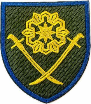 Naszywka 41 Oddzielna Brygada Zmechanizowana &bdquo;Wiara silniejsza niż strach&rdquo;