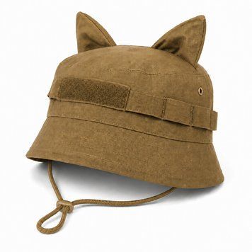 Панама Basic трансформер з вушками койот 58 hat-cat-coyote62 фото