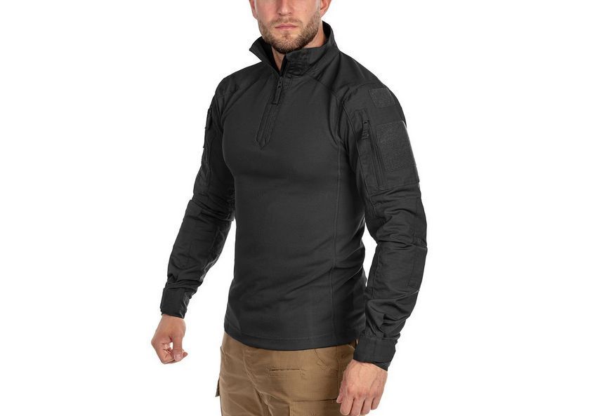 Сорочка UBACS Helikon-Tex MCDU Combat Shirt Black XS BL-MCD-NR-01-xxxl фото