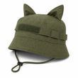 Basic Transformer Boonie Hat with Cat Ears Olive