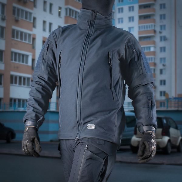 Kurtka taktyczna M-Tac Soft Shell Dark Navy Blue XS