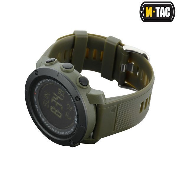 Годинник M-Tac тактичний 2037 Army Green 50007001 фото