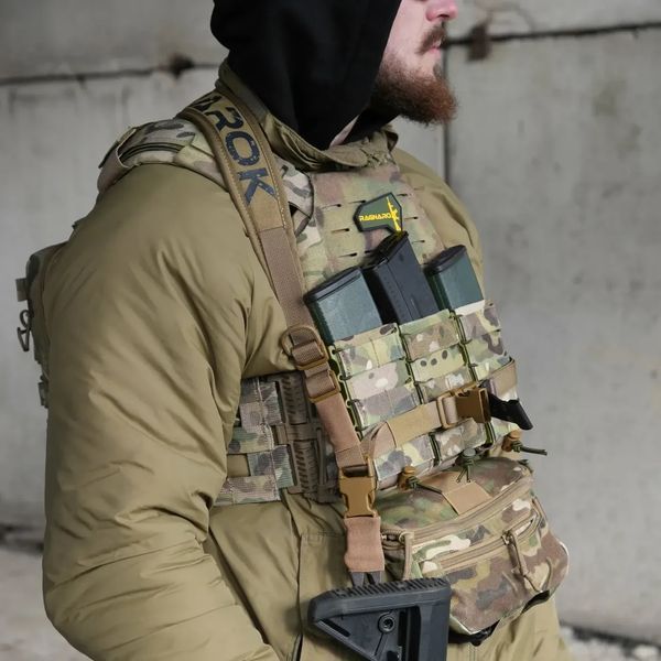 Збройовий ремінь RAGNAROK "KRAKEN" Gen.2 Carbine (Триточковий) Койот KRAKEN-G2-CARBINE-K фото