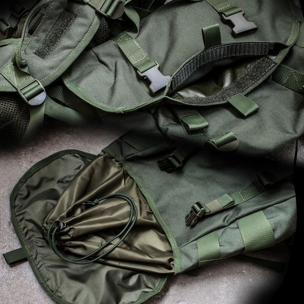 Pas taktyczny z szelkami Smersz AK Olive