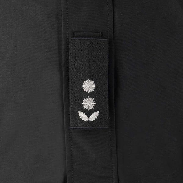 Погони Підполковник Поліції (пара) на муфті чорні rank-police-24 фото