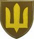 Шеврон ЗСУ Сухопутні війська койот/жовтий