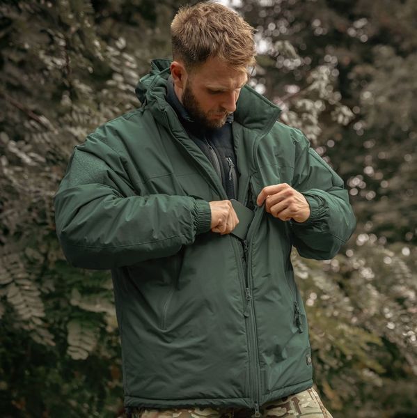 Kurtka Helikon-Tex LEVEL 7 Climashield APEX 100G - Alpha Green