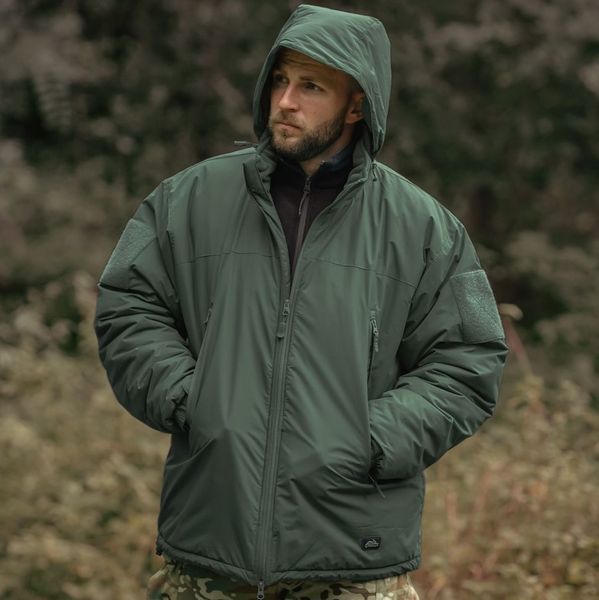 Kurtka Helikon-Tex LEVEL 7 Climashield APEX 100G - Alpha Green