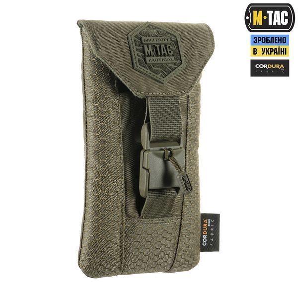 M-Tac Elite Large Hex Smartphone Pouch Ranger Green