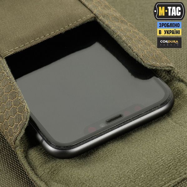 M-Tac Elite Large Hex Smartphone Pouch Ranger Green