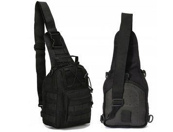 Single-Strap Tactical Backpack GFC Black