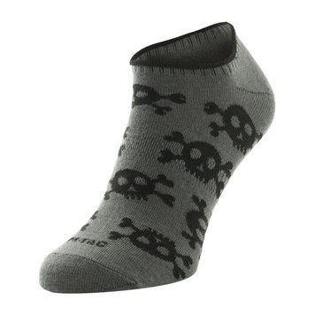 M-Tac Summer Lightweight Socks Pirate Skull Olive 39-42