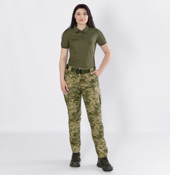Camotec Pani Army ID 2.0 CoolPass Pique LT Olive 8922