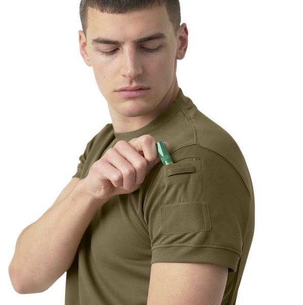 Футболка Helikon-Tex Tactical T-shirt TopCool - Olive S TS-TTS-TC-02-B08 фото
