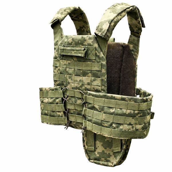 Плитоноска BOETC Cargo з напашним підсумком Піксель boetc-cargo-pouch-P фото