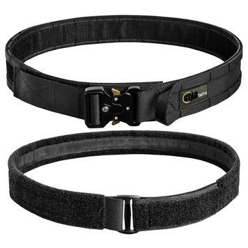 WAR BELT Two-Component Tactical Belt for LBE Black